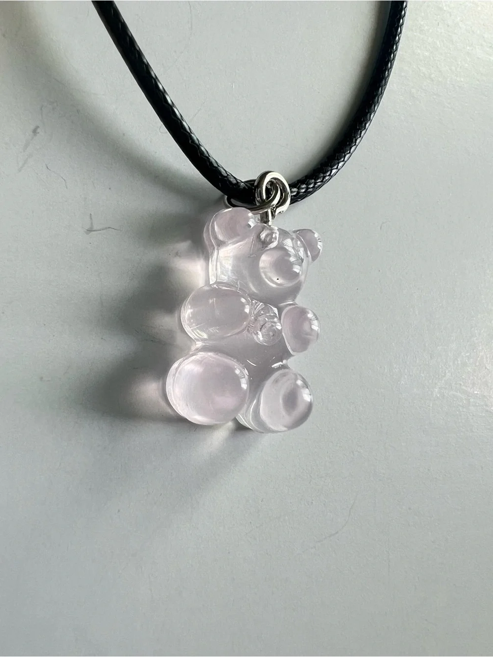 3 Kids Friendship Charm Necklace Set – Cat, Flower & Gummy Bear / stocking gift